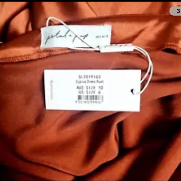 Satin Slip Dress Size 6 New with Tag - Picture 3 of 6